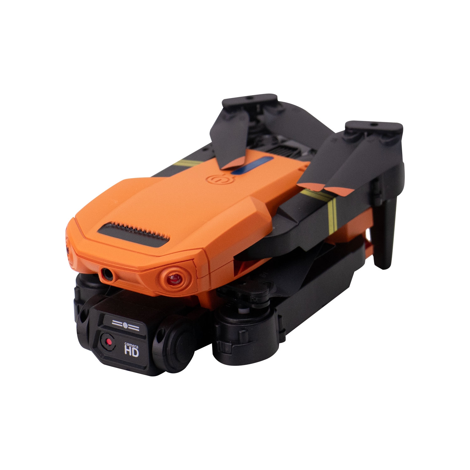 Drone MD E90 - HD - Com Controle e Bolsa - Wi-Fi - Laranja - Imagem 3