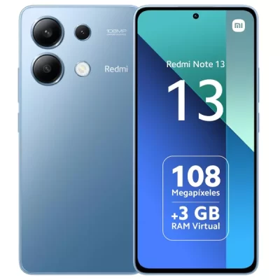 Celular Xiaomi Redmi Note 13 4G - 8/256GB - 6.67'' - Dual-Sim - Ice Blue