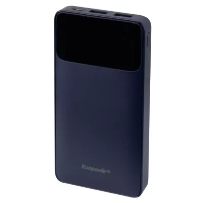 Carregador Portátil Ecopower EP-C856 - 12000mAh - 2x USB/Tipo C - Azul
