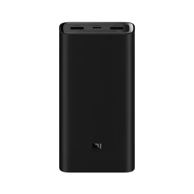 Carregador Portátil Xiaomi Mi 50W Power Bank PB2050SZM BHR5121GL - 20000mAh - 2xUSB/Tipo C - Preto