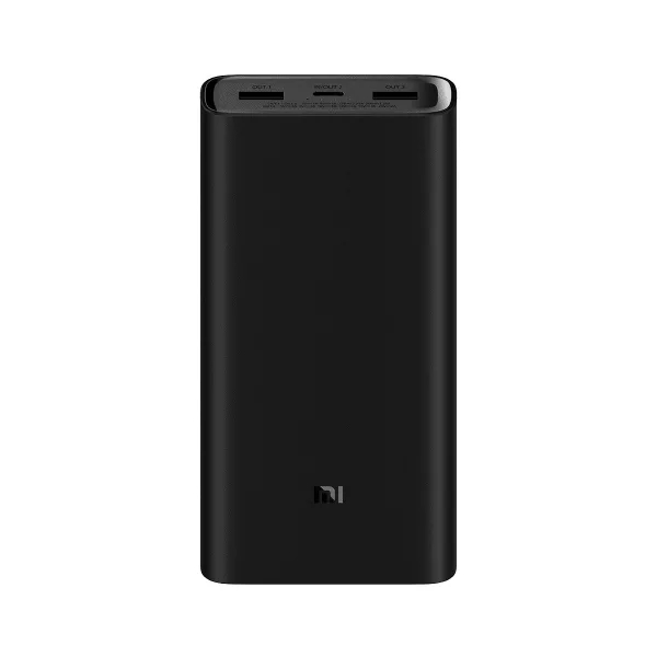 Carregador Portátil Xiaomi Mi 50W Power Bank PB2050SZM BHR5121GL - 20000mAh - 2xUSB/Tipo C - Preto - Imagem 2