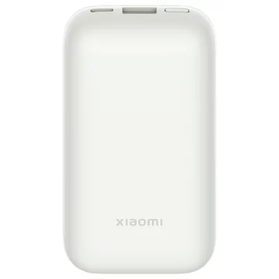 Carregador Portátil Xiaomi 33W Power Bank Pocket Edition Pro - 10000mAh - USB/Tipo C Bidirecional - Branco