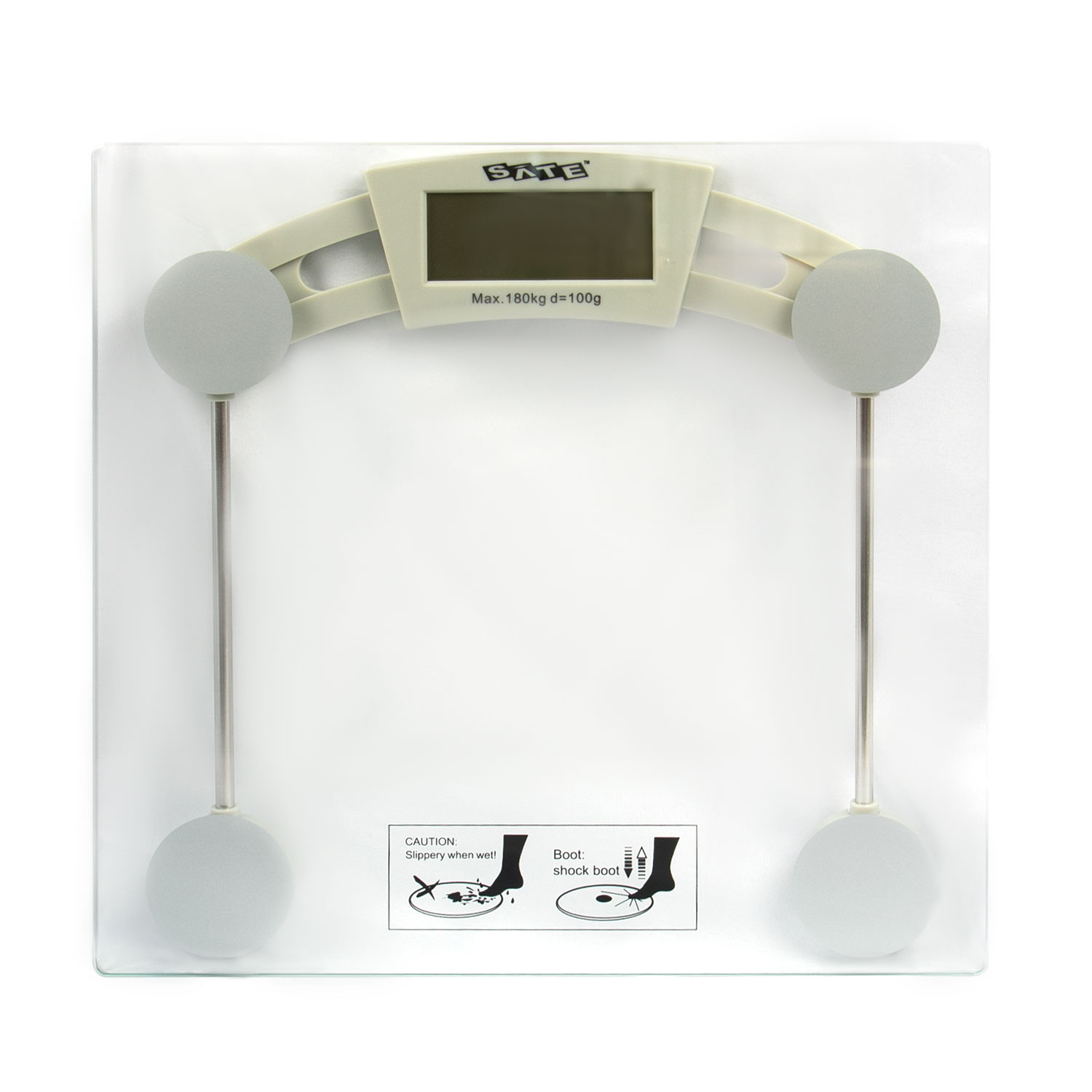 Balança Digital Satellite A-WS003 - Até 180Kg - Transparente