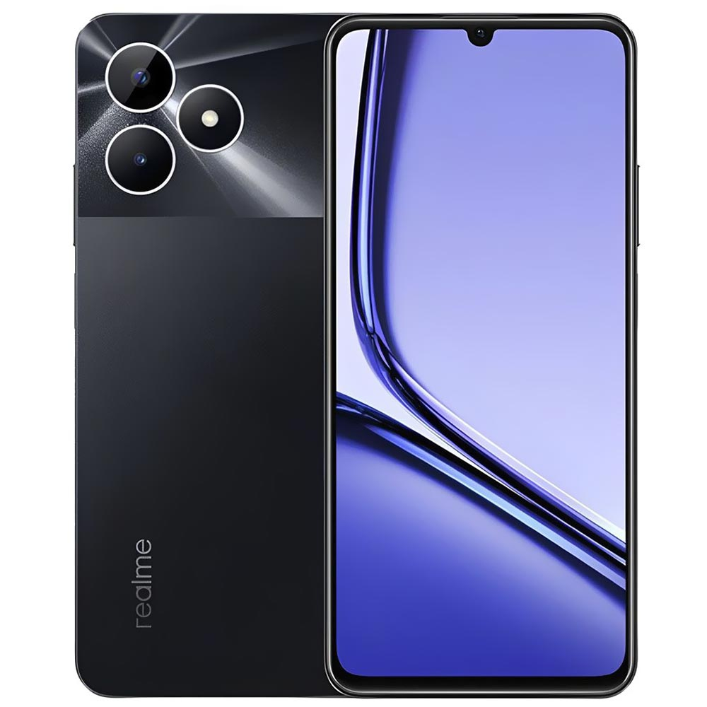 Celular Realme Note 50 RMX3834 - 3/64GB - 6.74'' - Dual-Sim - Preto
