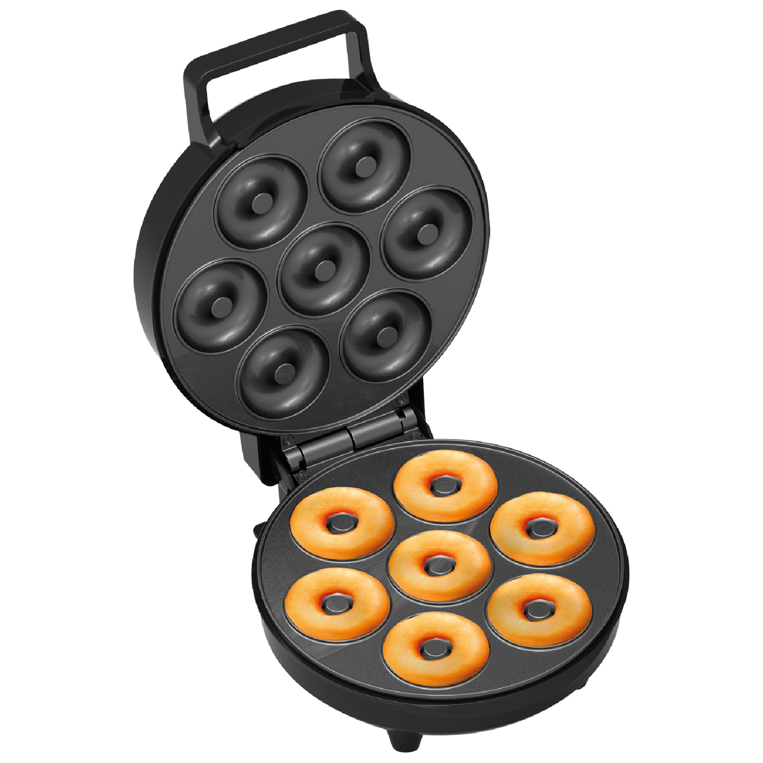 Donuts Maker Electrobras EBDN-01 - 1200W - 110V - Preto e Prata - Imagem 3