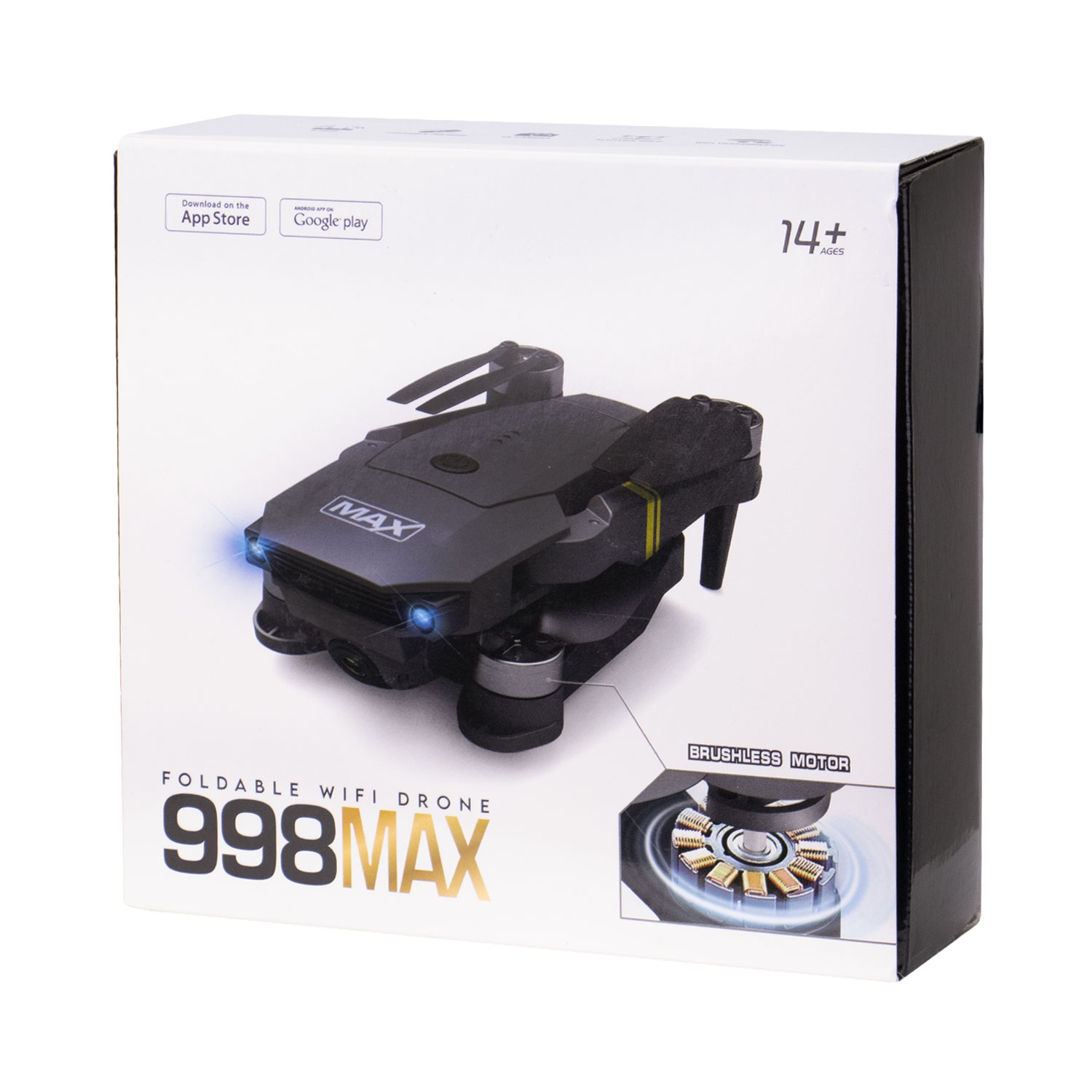Drone 998MAX - HD - Com Controle - Wi-Fi - Cinza - Imagem 4