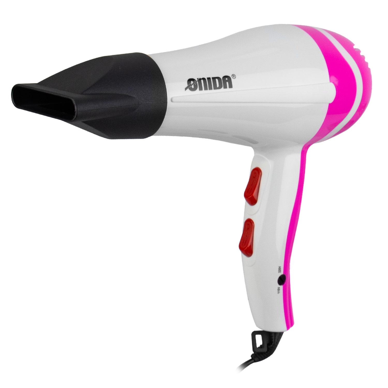 Secador de Cabelo Onida ON-061 - 3200W - BiVolt - Branco e Rosa